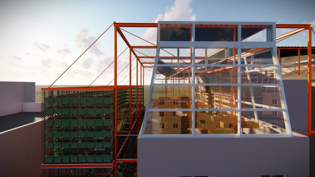 Hortas Verticais e Horizontais e Cooperativas aplicadas em conjunto habitacional popular