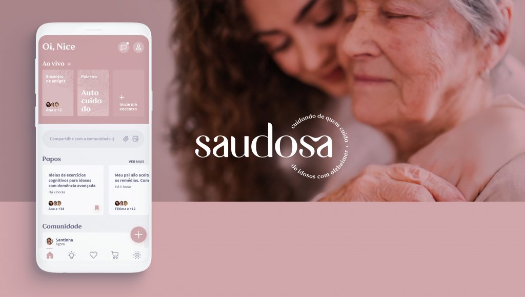 Saudosa - Cuidando de quem cuida de idosos com Alzheimer
