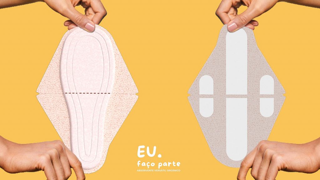 Eu. Faço Parte - Absorvente versátil orgânico
